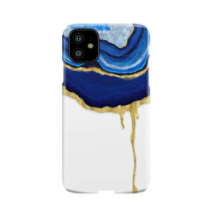 Sapphire Dripping Agate Phone Case