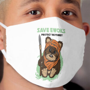 Save Ewoks Cloth Face Mask