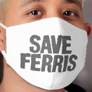 Save Ferris Cloth Face Mask 3