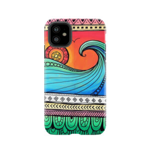 Sayulita Sunrise Surf Sessions Tough Phone Case