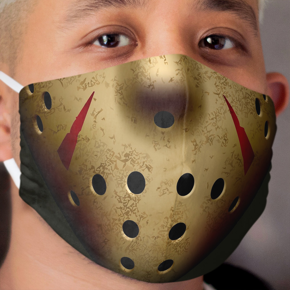 Scary Jason Voorhees Cloth Face Mask