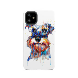Schnauzer Head Tough Phone Case