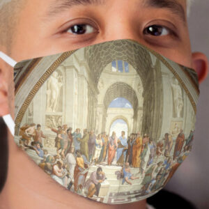 School of Athens by Raphael Cloth Face Mask