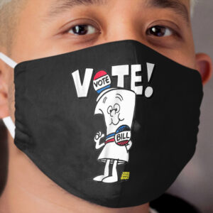 Schoolhouse Rock Vote with Bill Cloth Face Mask