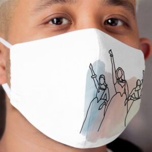 Schuyler Sisters Design Cloth Face Mask