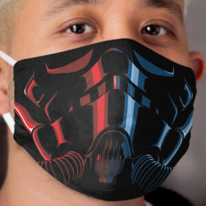 Sci-fi fighter pilot helmet Cloth Face Mask