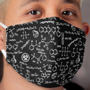 Science Chemistry Pattern Cloth Face Mask