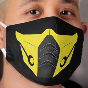 Scorpion Covid-19 Cloth Face Mask Coronavirus Mortal Kombat Cloth Face Mask
