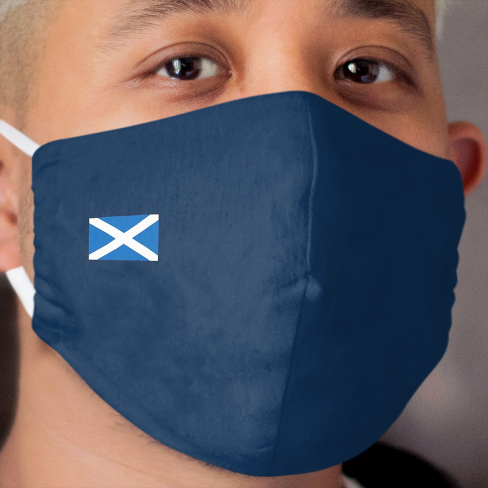 Scottish flag Cloth Face Mask 2