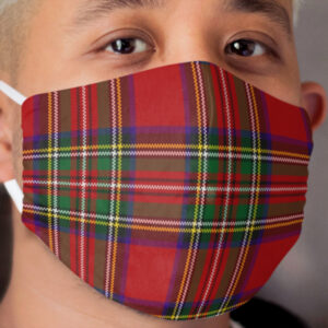 Scottish patern Cloth Face Mask