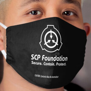 SCP Foundation Logo Cloth Face Mask