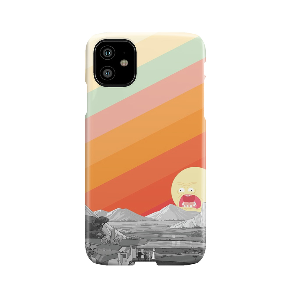 Screaming Sun (Rick & Morty) Phone Case