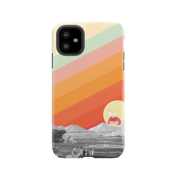 Screaming Sun (Rick & Morty) Tough Phone Case