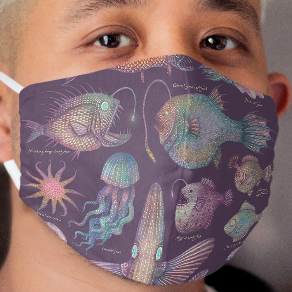 Sea life specimens III Cloth Face Mask