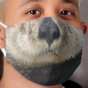 Sea Otter Cloth Face Mask