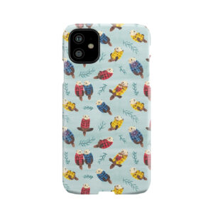 Sea Otters Wearing Plaid Phone Case