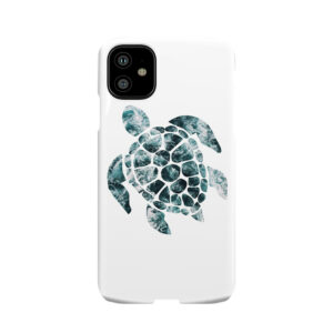 Sea Turtle - Turquoise Ocean Waves Phone Case