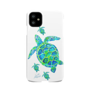 Sea Turtle With Babies Phone Case