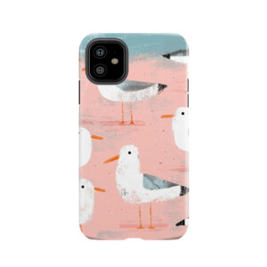 Seagulls On The Shore Tough Phone Case