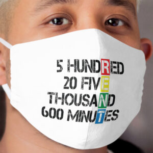 Seasons of Love [RENT] Cloth Face Mask