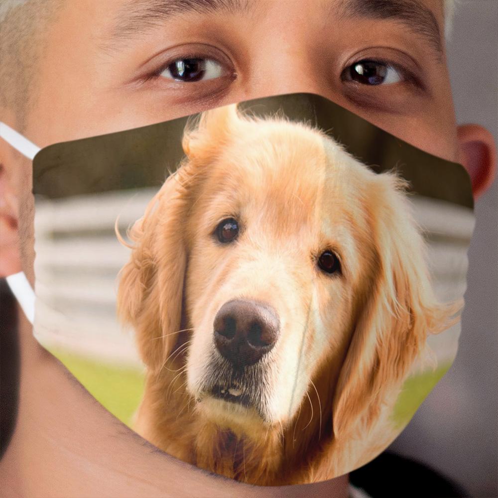 Seaver the Retreiver Cloth Face Mask