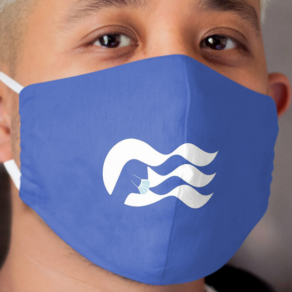 Seawitch got her mask on Cloth Face Mask