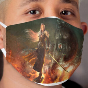 Sephiroth - Final Fantasy VII Remake Cloth Face Mask