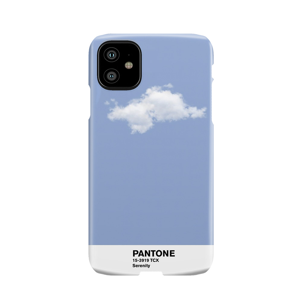 Serenity Blue Pantone Cloud Phone Case