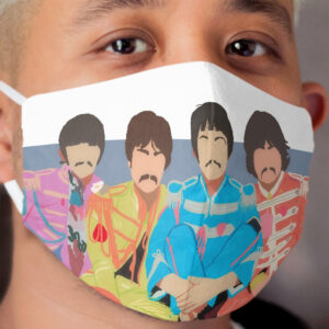 sgt. pepper's lonely hearts club band - minimalist design Cloth Face Mask