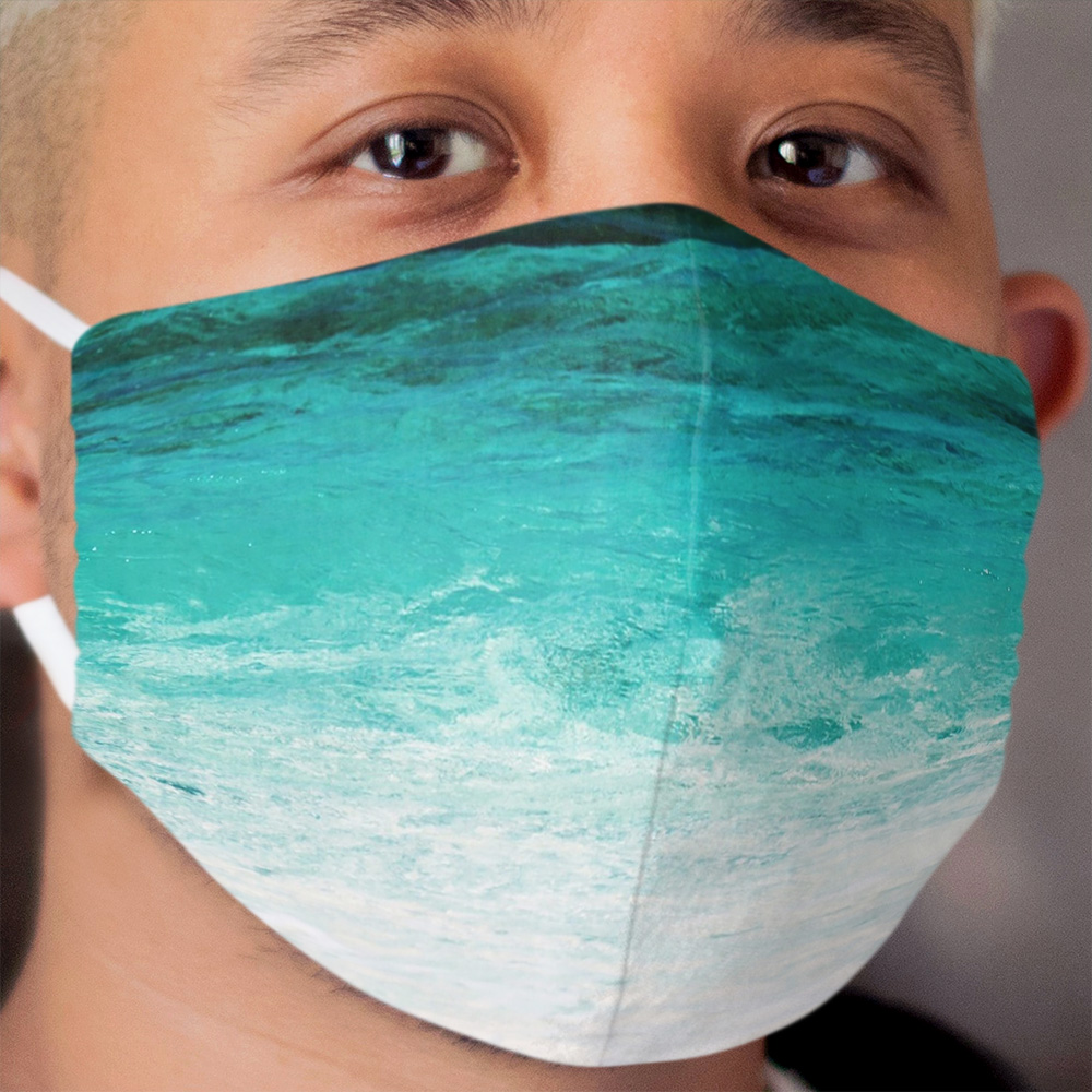 Shades of the Ocean Cloth Face Mask