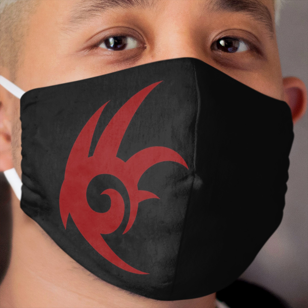 Shadow the Hedgehog Logo Cloth Face Mask