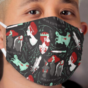 Shakespearean pattern - Macbeth Cloth Face Mask