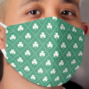 Shamrock On! - emerald Cloth Face Mask