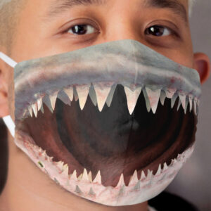 Shark Jaw Cloth Face Mask
