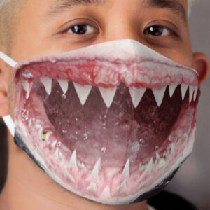 Shark mask mouth guard Corona Covid Cloth Face Mask