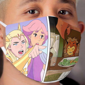 She-Ra Yelling At Catra Meme Cloth Face Mask