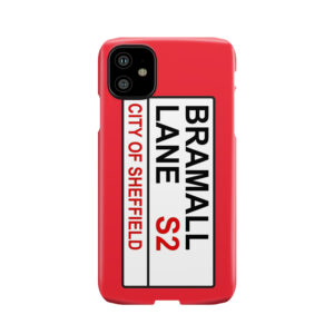 Sheffield Football Team Bramall Lane Street Sign Phone Case