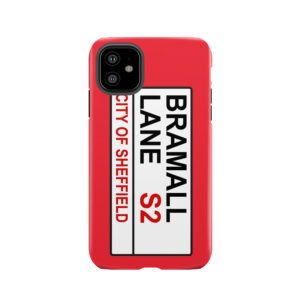 Sheffield Football Team Bramall Lane Street Sign Tough Phone Case