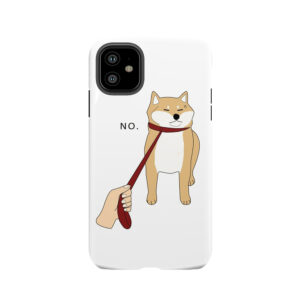Shiba Inu No Tough Phone Case
