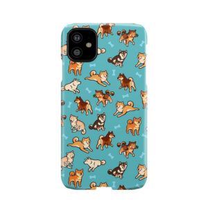 Shibes In Blue Phone Case