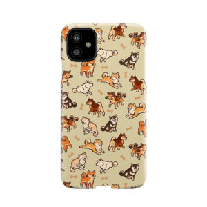 Shibes In Cream Phone Case