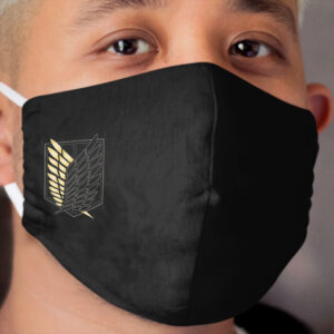Shingeki no kyojin Cloth Face Mask