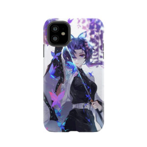 Shinobu Kocho - Demon Slayer Kimetsu No Yaiba Insect Pillar Shinobu Kocho . Tough Phone Case