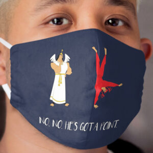 Shoulder Angel and Devil Cloth Face Mask