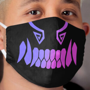 Show Your Teeth - Blue/Pink Cloth Face Mask