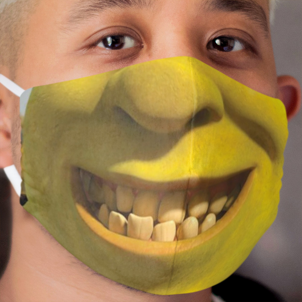 Shrek Laughter Cloth Face Mask