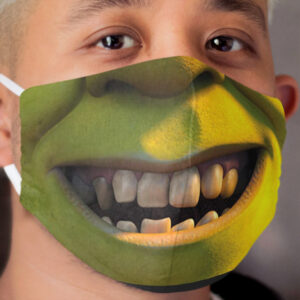 Shrek Cloth Face Mask 2