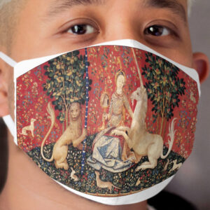 Sight - The Unicorn Tapestries Cloth Face Mask
