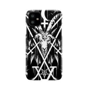 Sigil Of Lucifer And Baphomet Phone Case
