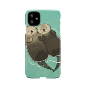 Significant Otters - Otters Holding Hands Phone Case